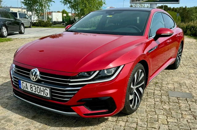 Volkswagen Arteon cena 112500 przebieg: 75000, rok produkcji 2017 z Gdynia małe 232